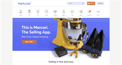 Desktop Screenshot of mercari.com