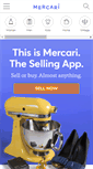 Mobile Screenshot of mercari.com